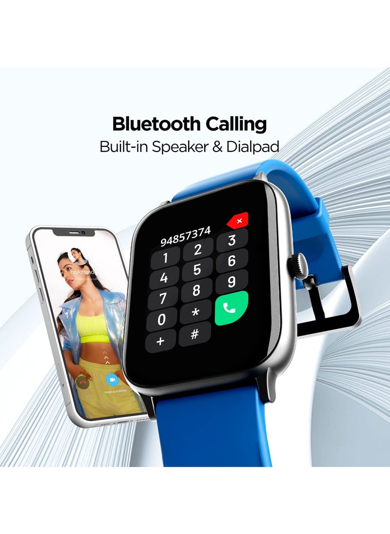 boAt Xtend Pro Smart Watch w/Advanced Dedicated Bluetooth Calling Chip, Coins,Dial Pad, 1.78 AMOLED Display,ASAP (Fast) Charge,700+ Active Modes,Health Ecosystem(Deep Blue)