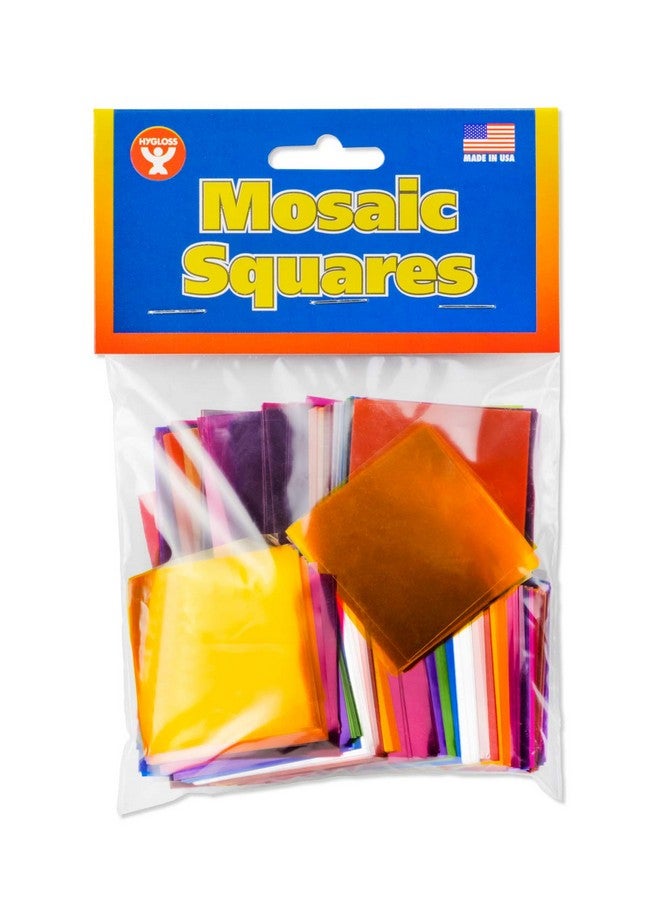 Hygloss Products 78015 Mosaic 1.5" Squares Cello - 1500, 8 Assorted Colors - Image 2