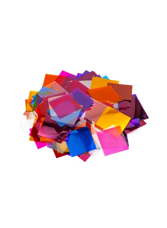 Hygloss Products 78015 Mosaic 1.5" Squares Cello - 1500, 8 Assorted Colors - Image 1