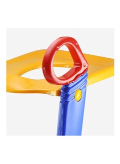 BLOOMING TIME Child-Friendly Toilet Seat with Ladder: Easy Installation and Comfort in Blue and Red  - Image 5