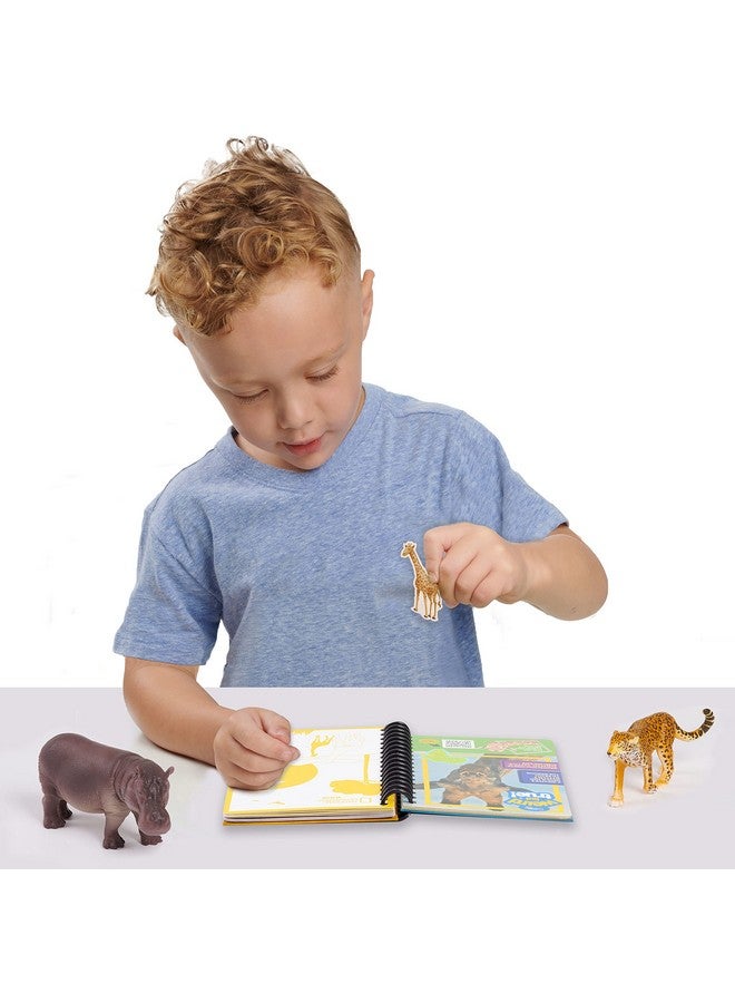 NATIONAL GEOGRAPHIC National Geographic Kids Activity Journal Set Includes Realistic Animal Toy Figures, Level 1 Reading Fact Book, Packaging from Recycled Material, Kids Toys for Ages 3 Up, Amazon Exclusive  - Image 2