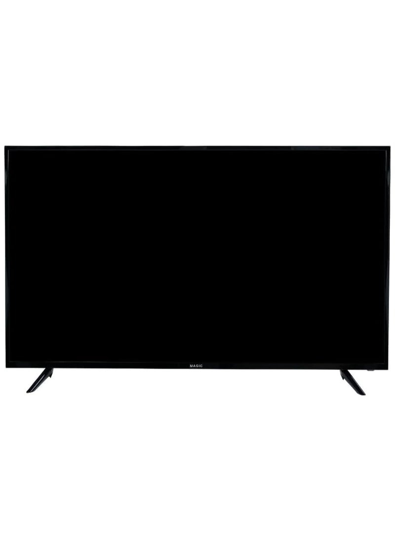 Magic - 50 Inch | Frameless | Break-Resistant | Full HD | Smart LED TV | Built-in DVB-T2/S2 Receiver | Android 14 | Multilanguage OSD | WiFi | Shahid | Netflix | Amazon Prime | YouTube | Free Wall Mount | MG50V030FSBT2B-14 | Magic World - Image 1