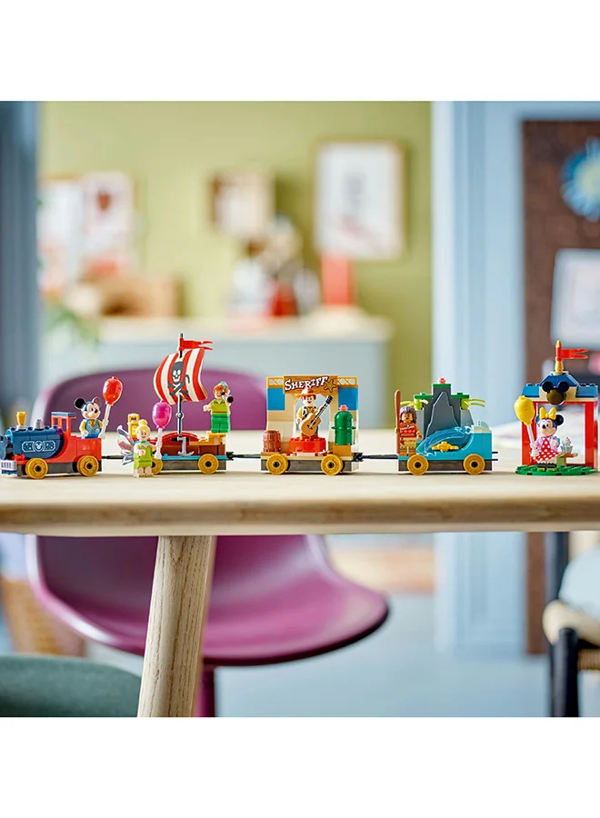 LEGO Disney: Disney Celebration Train 43212 Building Toy Set; Disney’s 100th Anniversary Set with Characters Children Know and Love; Makes a Fun Birthday Gift for Kids and Fans Aged 4 and up (200 Pieces)