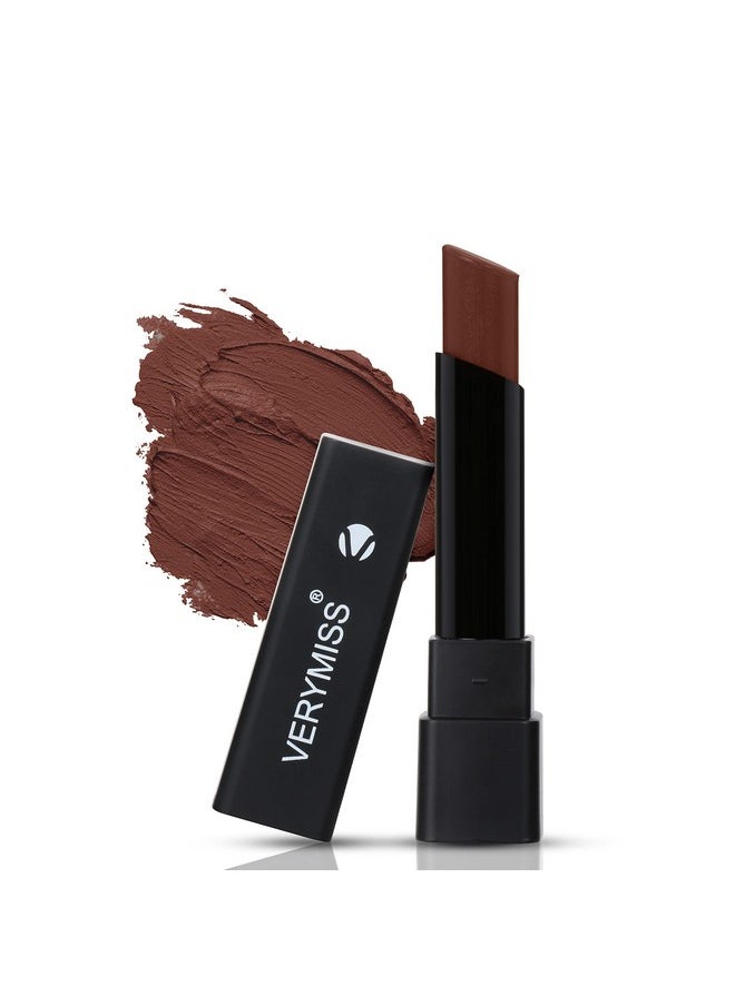 VERYMISS Ultra Rich Matte Lipstick | Long Wearing Formula | High Color Payoff| Vegan | 3.5 Gm | 311 Caramel Margarita  - Image 1