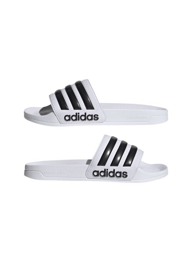 Adidas Adilette Shower U White Sportswear Sandals/Slippers For Unisex