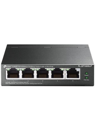 TP-Link PoE Switch 5-Port 100 Mbps, 4 PoE ports up to 15.4 W for each PoE port and 41 W for all PoE ports, Metal Casing, Plug and Play, Ideal for IP Surveillance and Access Point(TL-SF1005LP) - pzsku/ZE0B05D8560BFDF95433FZ/45/_/1730555970/14db92e0-e216-4231-95bd-27f26a32e89e