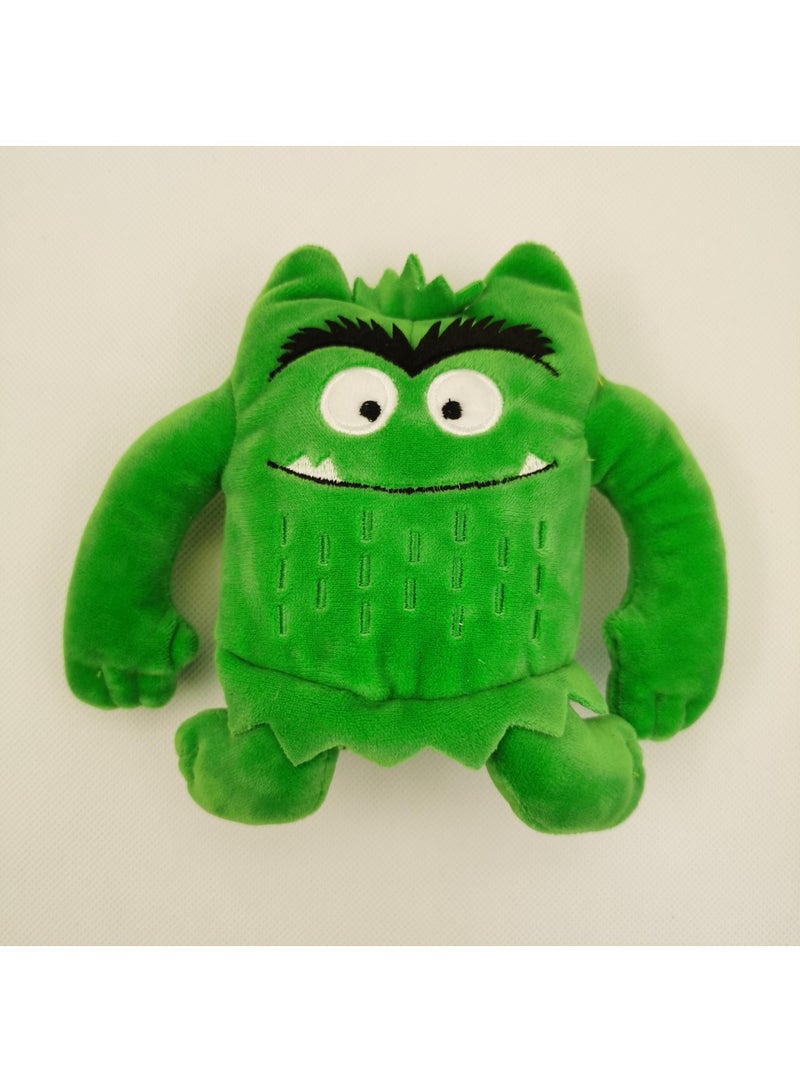 Cute Expression Doll Little Monster Plush Toy Green 13Cm - Image 2