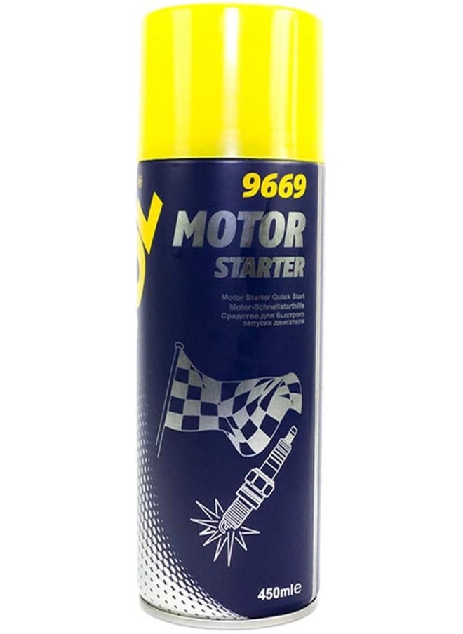 MANNOL MANNOL 9669 Cold Engine Starter Jump Spray, 450ml  - Image 1