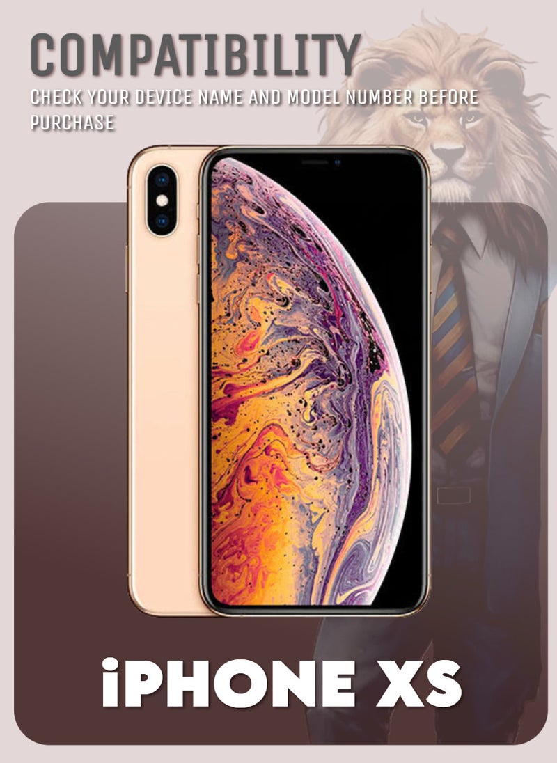 ACLIX 2 Pieces Antistatic ESD Dustproof Premium Quality High Definition Anti-Spy Privacy Tempered Glass Screen Protector Designed For  iPhone XS - Image 5