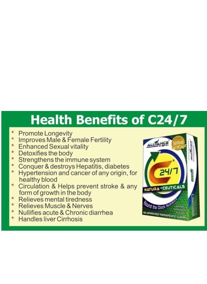 Alliance - Alliance Global C24/7 Natura-ceuticals 30caps - Image 1