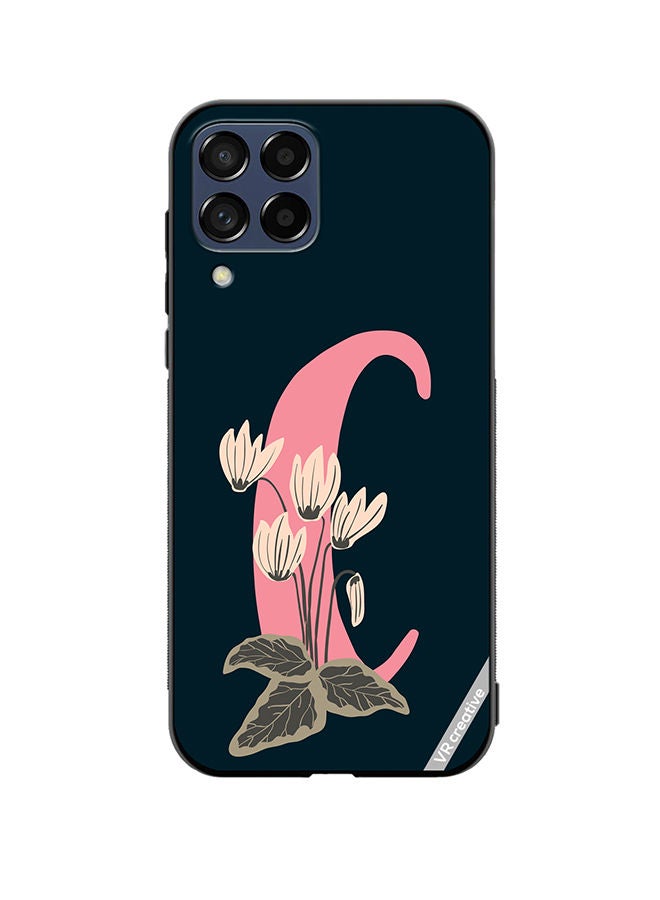 VR CREATIVE Protective Case Cover For Samsung Galaxy M53 Alphabet C Design Multicolour - Image 1