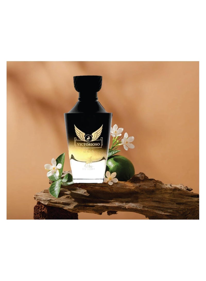MAISON ALHAMBRA Victorioso Nero EDP For Men 100ml  - Image 3
