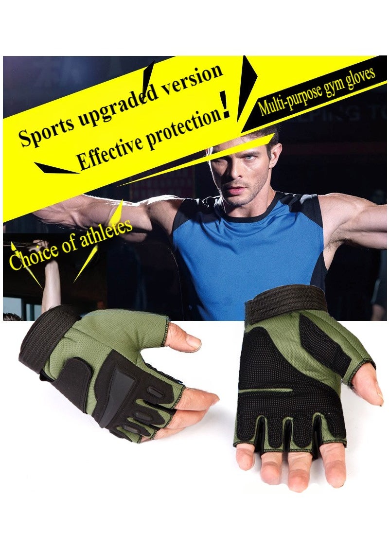 Healife - It is suitable for gym workouts, cycling, running, unisex, multi-functional fitness gloves, weightlifting gloves, non-slip and wear-resistant fitness gloves, comfort sports gloves and breathable fitness gloves, outdoor sports gloves - Image 1