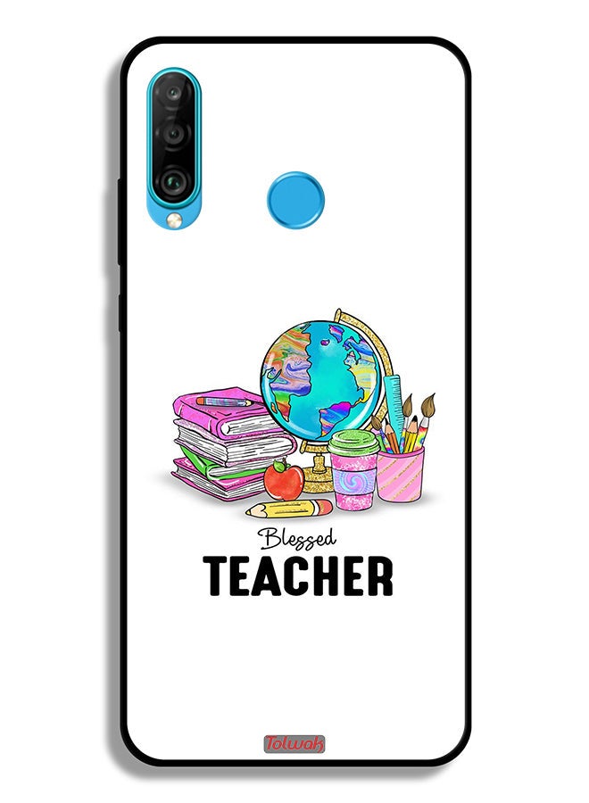 Tolwak Huawei P30 lite Protective Case Cover Blessed Teacher - Image 2