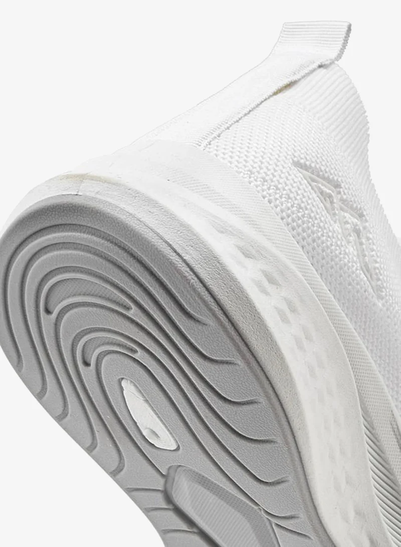 Oaklan by Shoexpress WHITE Embellished Slip-On Sports Shoes With Pull Tabs for Women | Best Price UAE