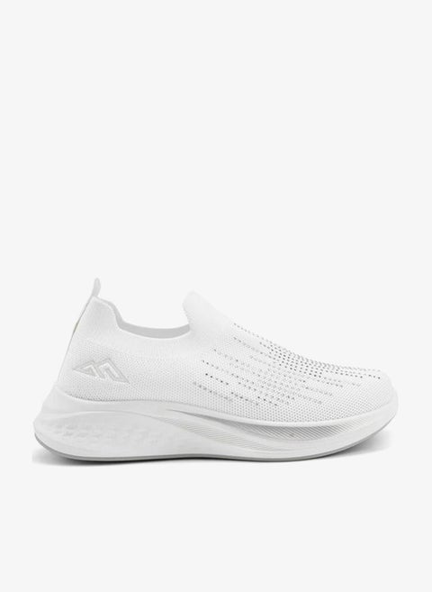 Embellished Slip-On Sports Shoes With Pull Tabs