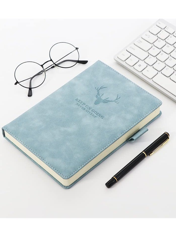 Mmmon A5 Notebook Journal,Hardcover Executive Notebooks with Premium Thick Paper,College Lined Journal, 8.3"×5.8",360 Page,Notebook For Office Home School Business Writing Note Taking(Light Blue)  - Image 4
