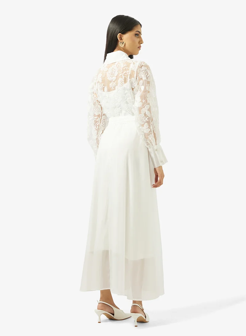 خزانة Lace A-line Dress