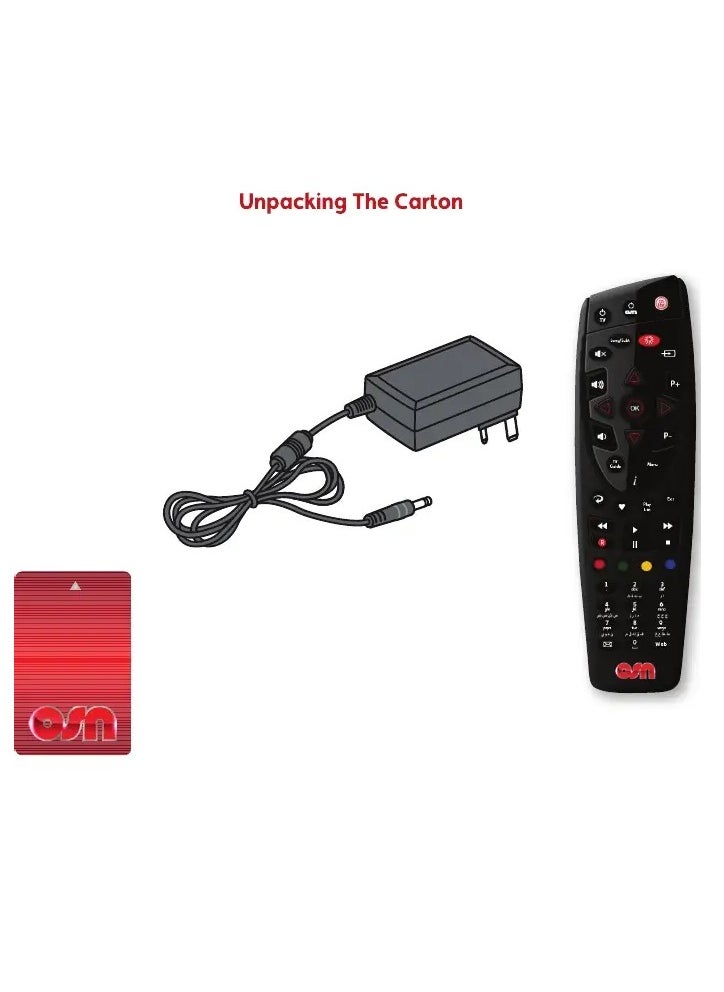 OSN - OSN HD Box Receiver KAON NS1010 - Image 1