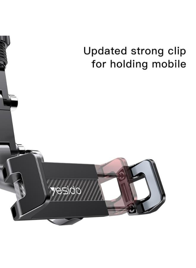 Yesido C192 Rearview Mirror Mobile Phone Car Holder | Universal 360 Rotating Car Phone Holder  - Image 5