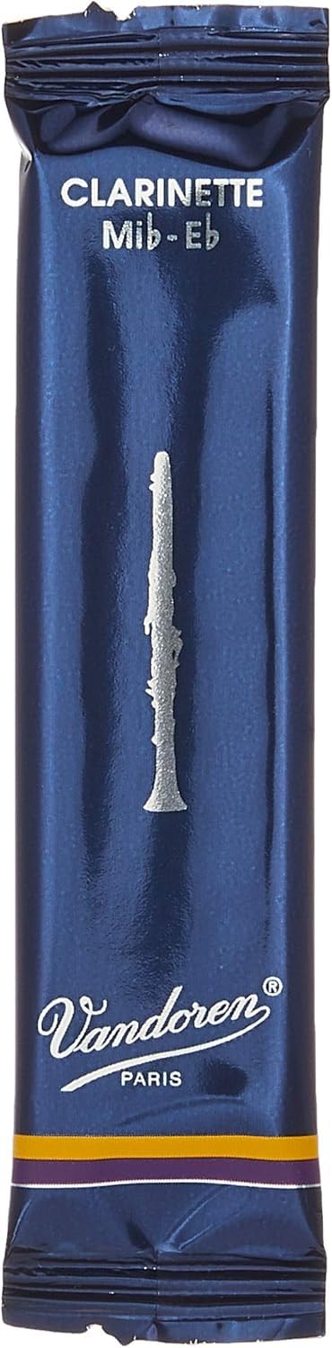 Vandoren CR104 Bb Clarinet Traditional Reeds Strength 4; Box of 10 - Image 2