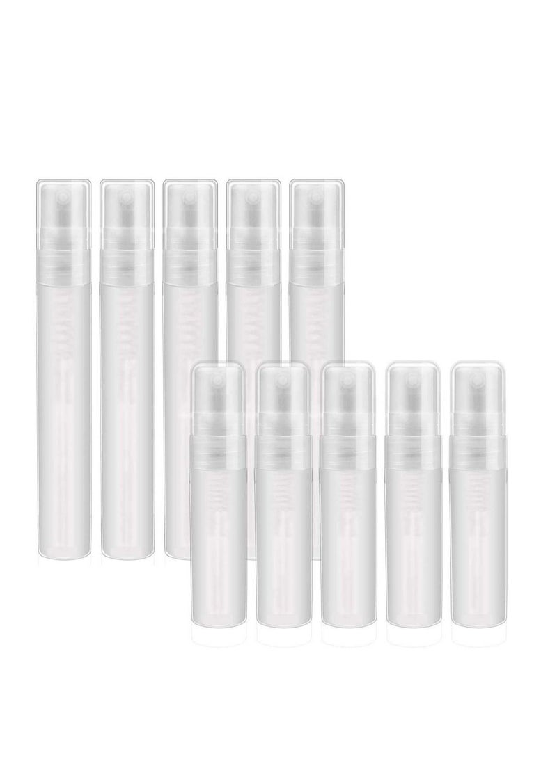 SYOSI 10Pcs 10ml&5ml Atomizer Bottle Mini Perfume Clear Bottles Portable Travel Refillable for Travel Party Portable Makeup Tool - Image 1