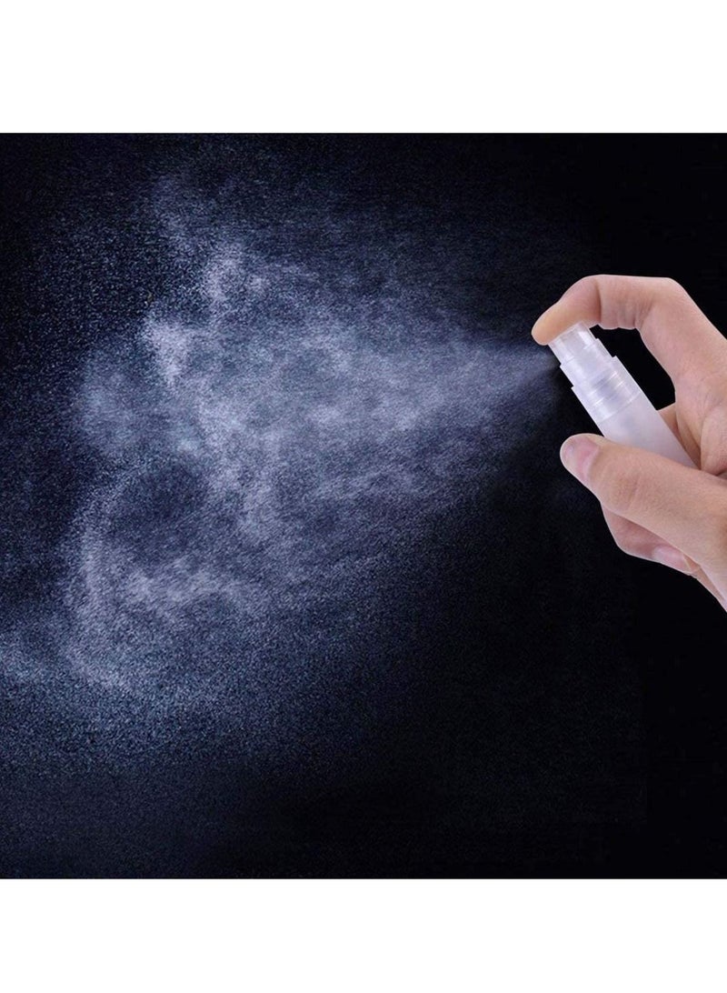 SYOSI 10Pcs 10ml&5ml Atomizer Bottle Mini Perfume Clear Bottles Portable Travel Refillable for Travel Party Portable Makeup Tool - Image 5