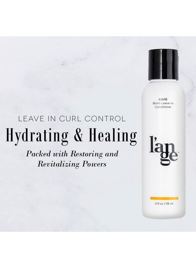 L'ANGE HAIR - L'ANGE HAIR Envie Leave-In Conditioner - Biotin, Coconut Oil & Botanical Extracts - Professional Salon Grade Treatment for Hair - Anti-Frizz Blowout Care - UV Blocker, 4 Fl Oz - Image 1