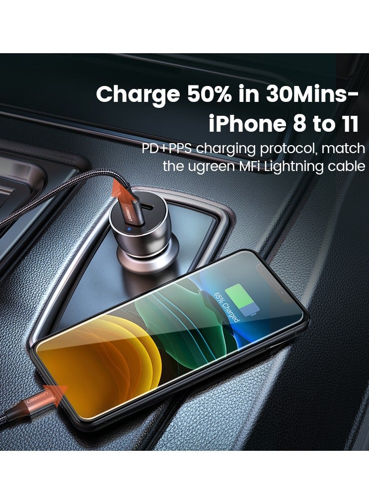 Ugreen USB-C PD Fast Car Charger 50W - Image 4