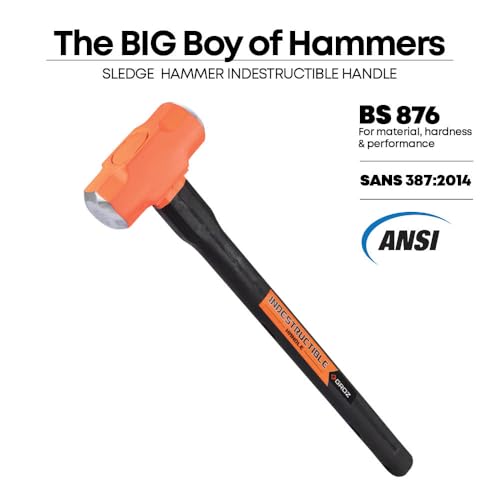 Groz 34523 16" Indestructible Sledge Hammer, 8 lb - Image 2