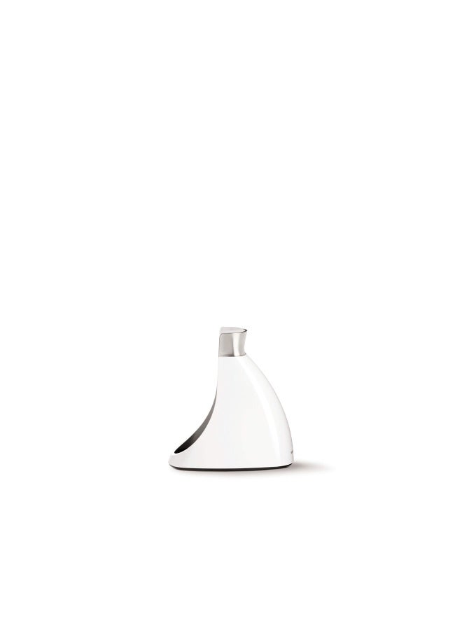 simplehuman Toilet Brush with Caddy Stainless Steel White - Image 3