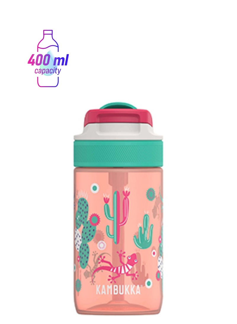 Kambukka Kambukka Lagoon Water Bottle with Spout Lid - 400 ML - Cactus Gekko  - Image 1