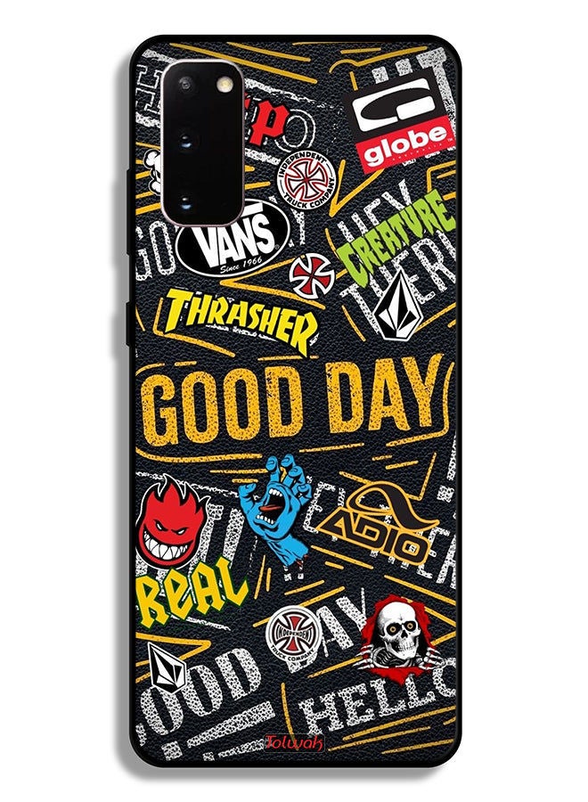 Tolwak Samsung Galaxy S20 5G Protective Case Cover Good Day - Image 2