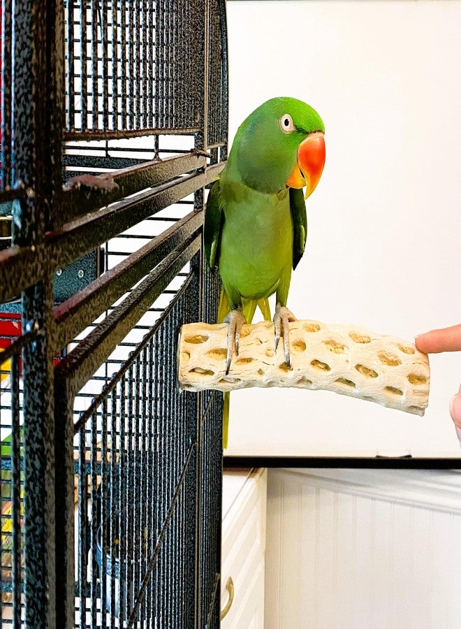 Polly's Manu Mineral Perch for Parakeets, Cockatiels, Macaws, Amazons (Large) - Image 5