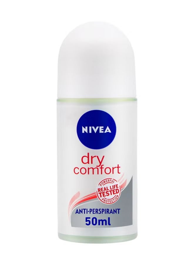 Nivea Dry Comfort Antiperspirant Roll On 50ml - Image 1