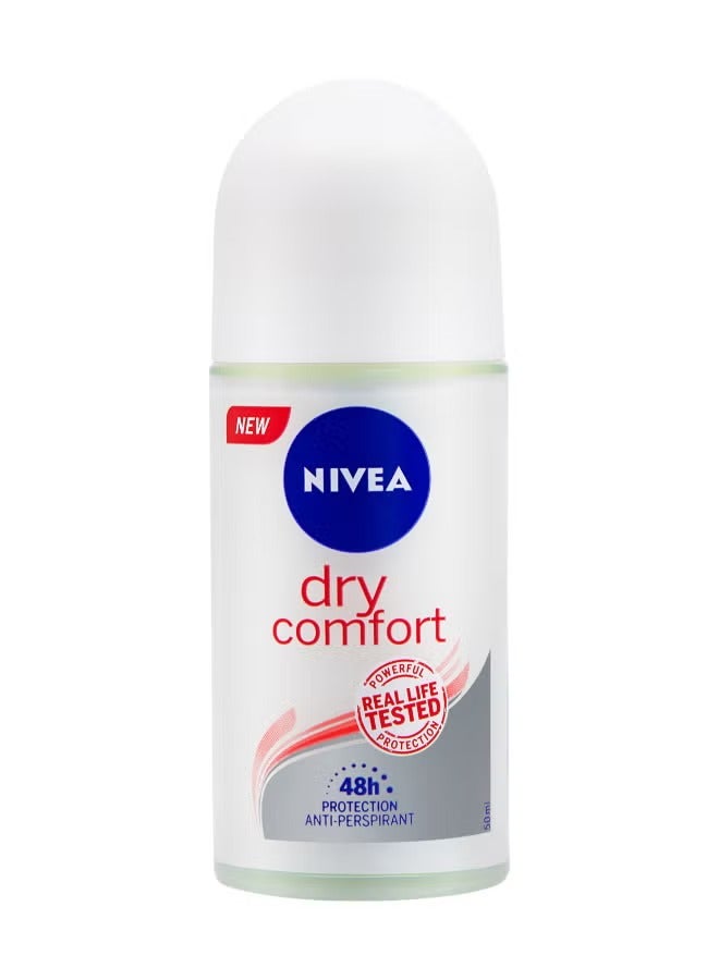 Nivea Dry Comfort Antiperspirant Roll On 50ml - Image 5