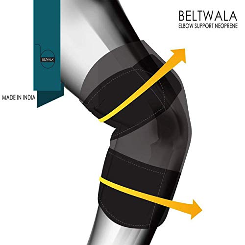 BELTWALA Unisex Universal Elbow Support Brace Made with Neoprene for Enhanced Strength and Stability, Provides Effective Pain Relief, Compression and Joint Support, Ideal for Injury Recovery, Sports Activities and Muscle Protection for Men and Women - Image 5