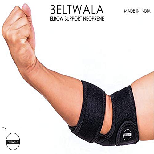 BELTWALA Unisex Universal Elbow Support Brace Made with Neoprene for Enhanced Strength and Stability, Provides Effective Pain Relief, Compression and Joint Support, Ideal for Injury Recovery, Sports Activities and Muscle Protection for Men and Women - Image 2