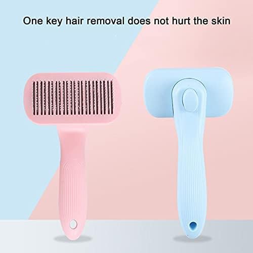 KLIVE Pet Hair Remover Dog Brush Cat Comb Animal Grooming Tools Dogs Accessories Cat Pet Supplies Stainless Steel Beauty Massage Comb(1 PCS) - Image 4
