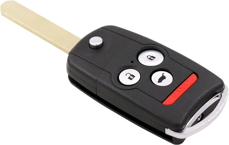 Keyless2Go Replacement 4 Button Flip Remote Key for Acura N5F0602A1A - Image 2