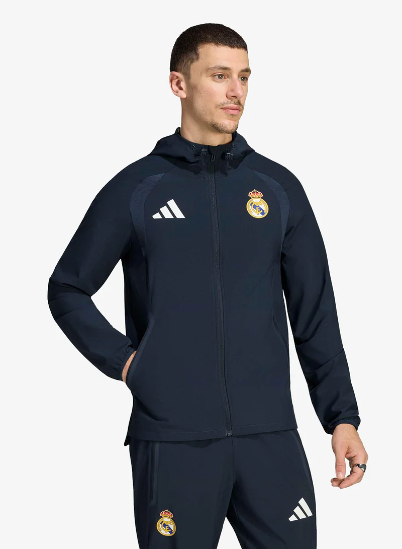 Adidas Real Madrid Track Top Windbreaker