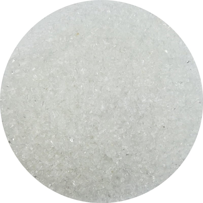 LUSTERING High Luster Crushed Glass Glitter Broken Glass Chips for Crafts DIY Epoxy Resin Art Nail Art Jewelry Making Geode Painting 13mm 100g353oz ClearTransparent
