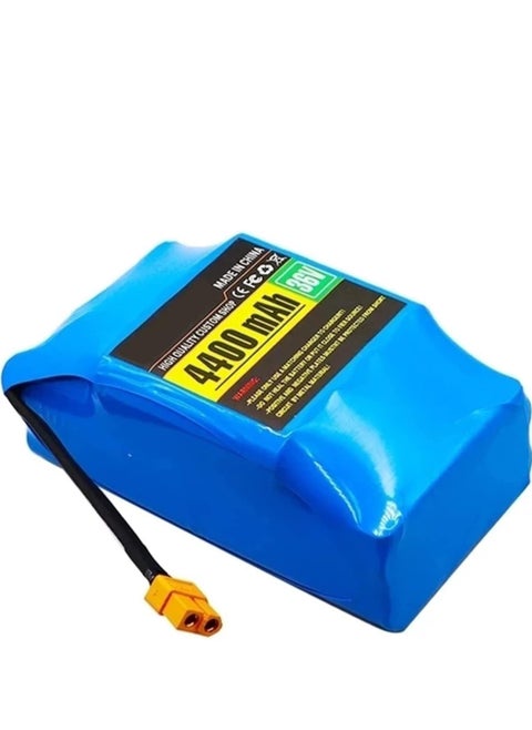Balanced Scooter Lithium Battery - 10S2P 36V 4400mAh Lithium-Ion Battery Pack - 36V 4.4Ah Rechargeable Battery for Electric Self-Suction Hoverboard & Unicycle - High-Performance Replacement Battery