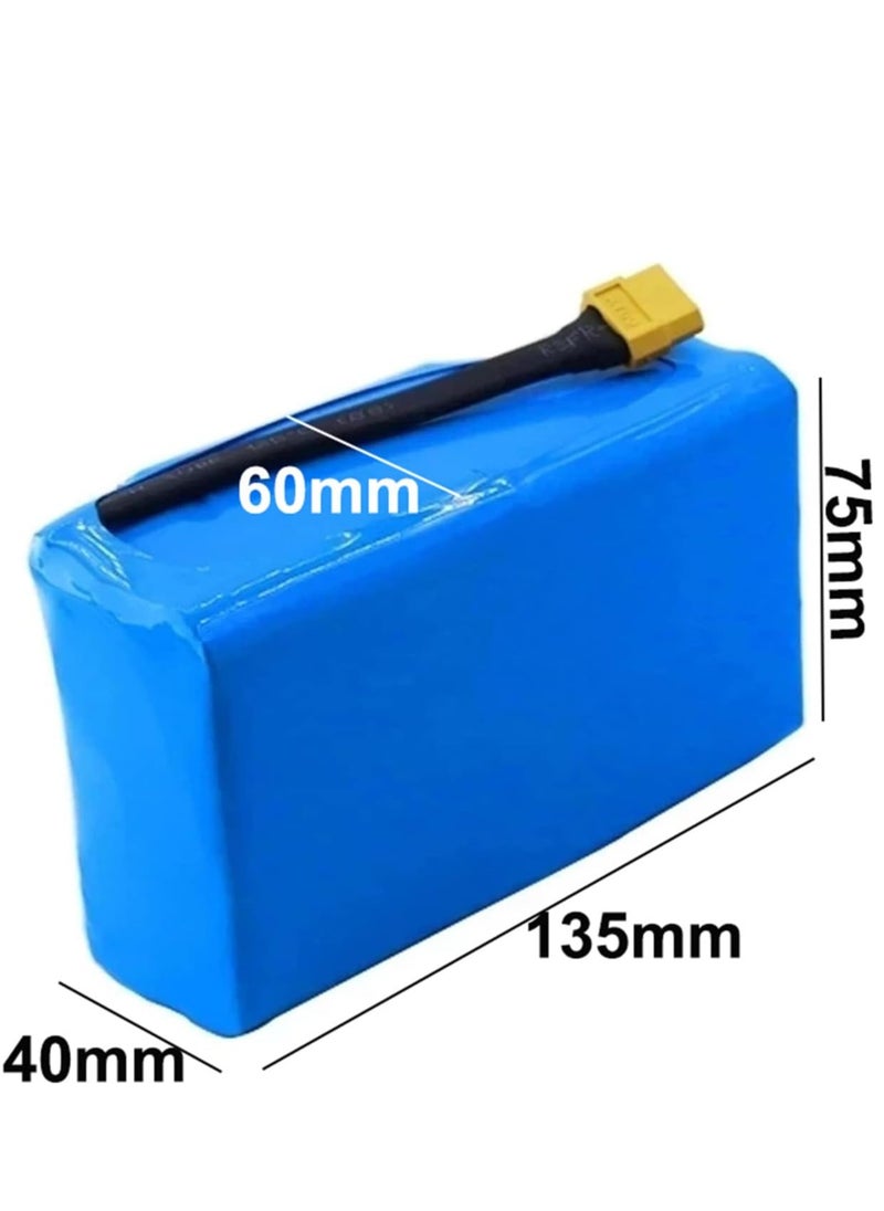 JAJEEK - Balanced Scooter Lithium Battery - 10S2P 36V 4400mAh Lithium-Ion Battery Pack - 36V 4.4Ah Rechargeable Battery for Electric Self-Suction Hoverboard & Unicycle - High-Performance Replacement Battery - Image 1