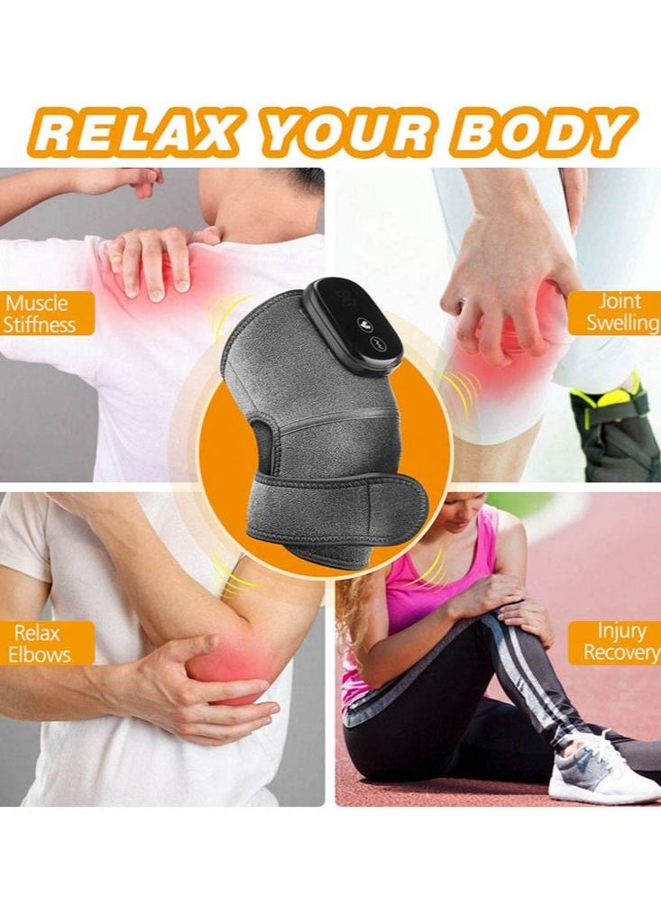 Heated Knee Massager, Shoulder Heating Pads, 3 in 1 Elbow Shoulder  Knee Brace with Vibration, Cordless Rechargeable Heating Massager for Stress Relief - pzsku/ZE0B230BA4FE4C4851366Z/45/_/1690876943/0ca12371-eb6d-4a43-b906-4bcf9f3bafee