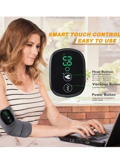 Joshberg Heated Knee Massager, Shoulder Heating Pads, 3 in 1 Elbow Shoulder  Knee Brace with Vibration, Cordless Rechargeable Heating Massager for Stress Relief  - Image 5
