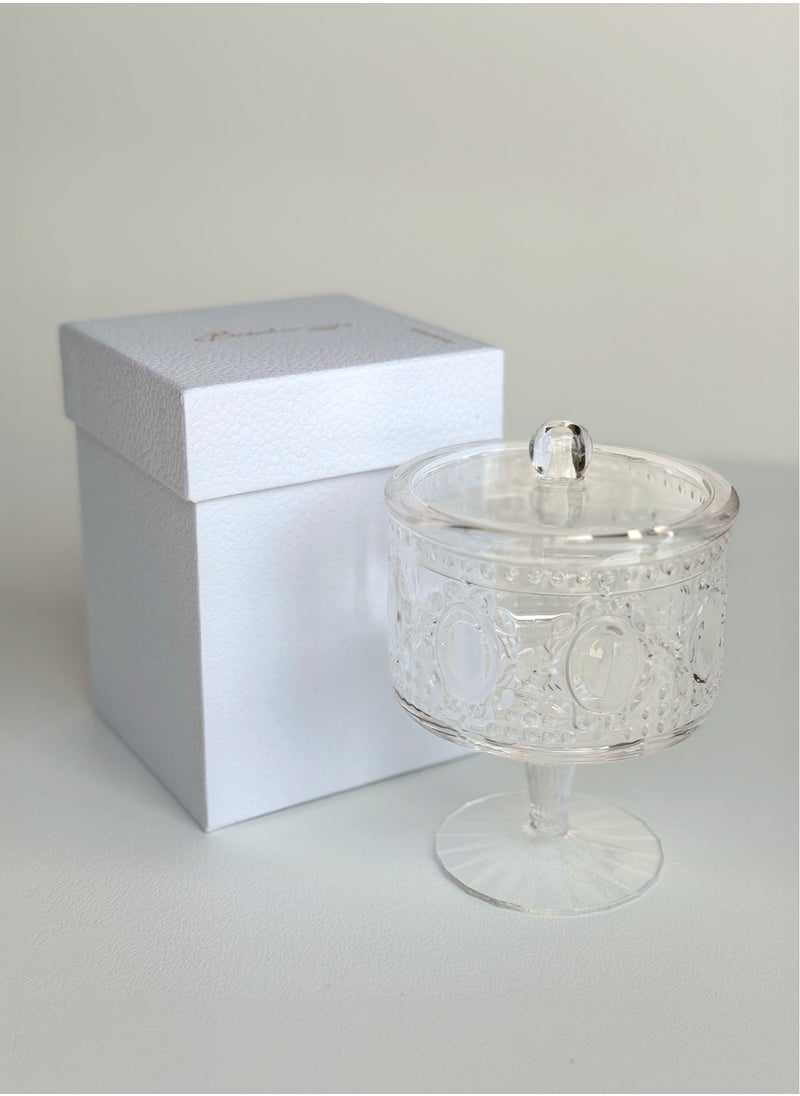 Baci milano - Mini Biscuit Jar Clear DIAM 11 cm, Baci Milano Baroque&Rock - Image 1