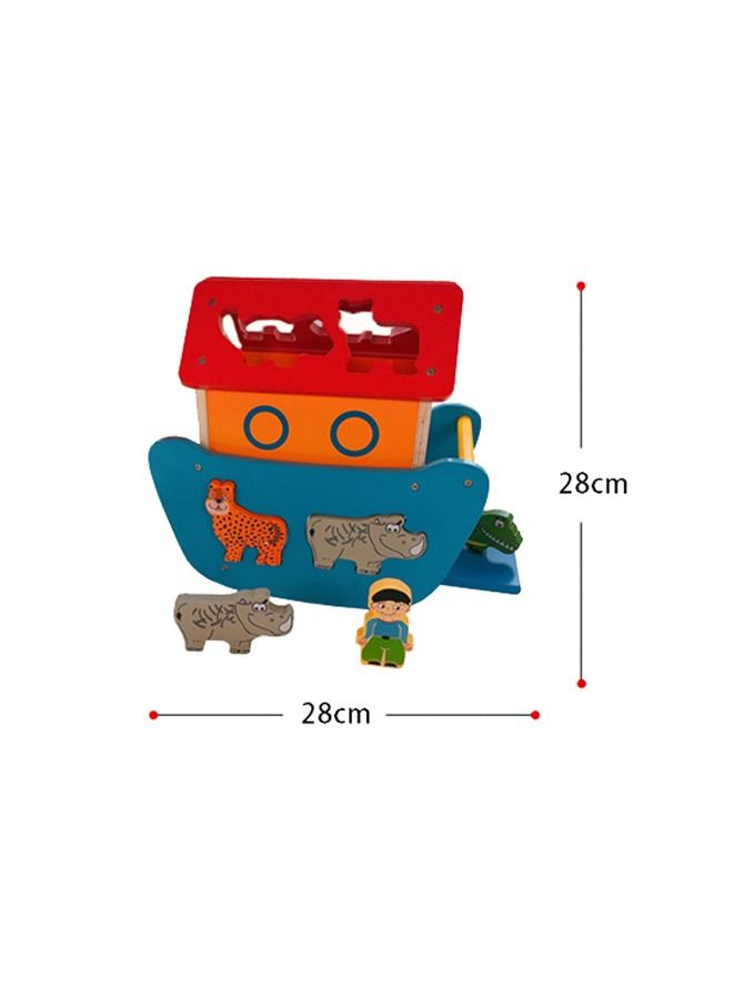 شيانغ يو فالحيوانات الزاهية الالوان تسدّ مجموعة الالعاب الخشبية لتلعب دورا ابداعيا، مما يعزّز مهارة التفكير في استيعاب الافكار - Image 4