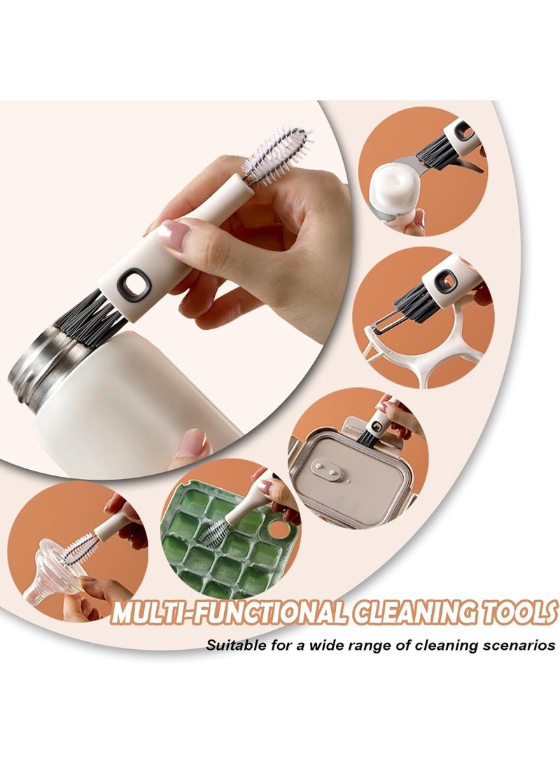 Cup Lid Cleaning Brush Set Multifunctional Bottle Cleaning Tools Portable Gap Cleaner Kit for Baby Bottle Sippy Cup Tubes Teapot Spout - Image 5