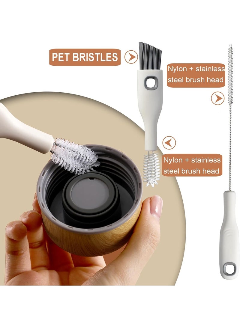 Cup Lid Cleaning Brush Set Multifunctional Bottle Cleaning Tools Portable Gap Cleaner Kit for Baby Bottle Sippy Cup Tubes Teapot Spout - Image 3